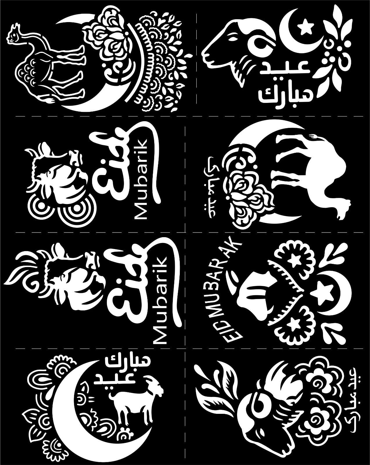 EID STENCIL 2